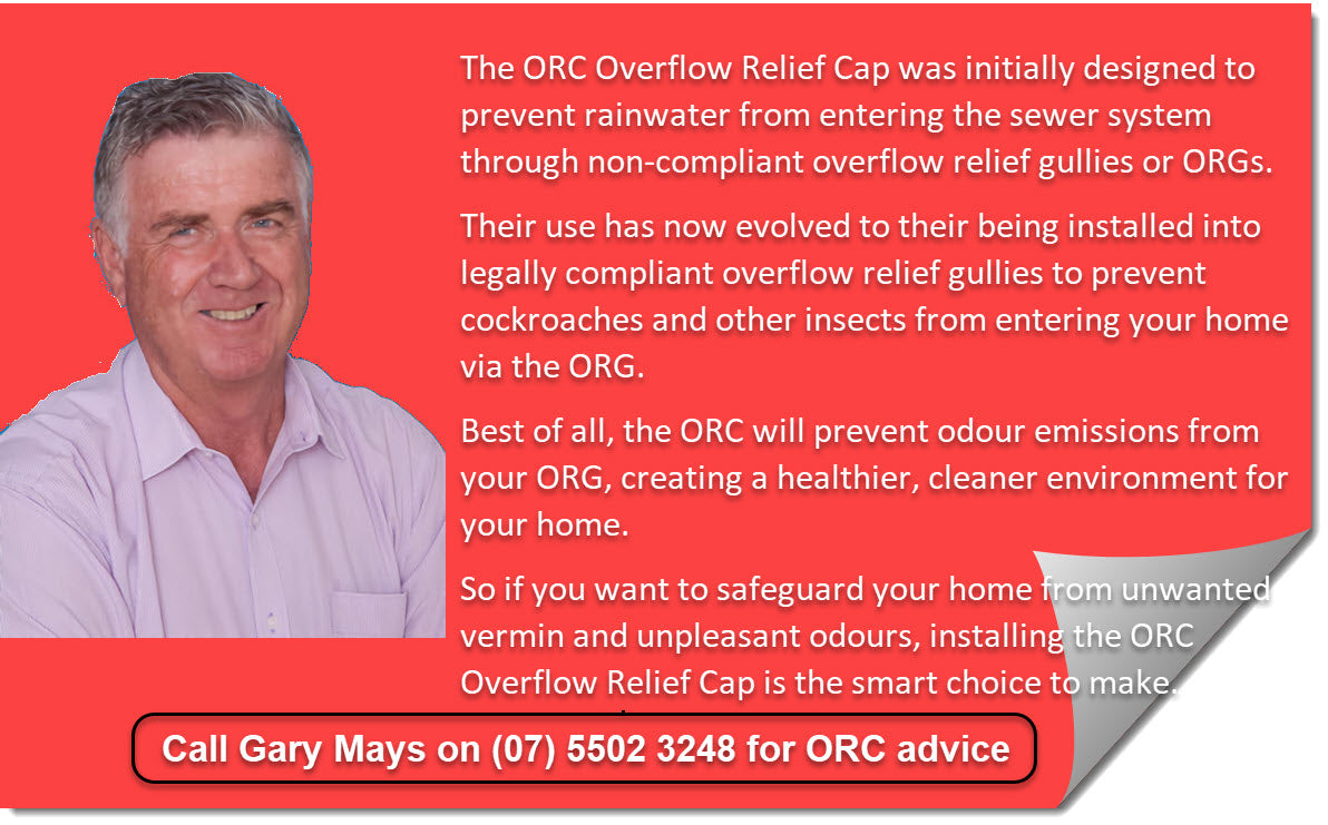 ORC overflow relief cap Gary Mays