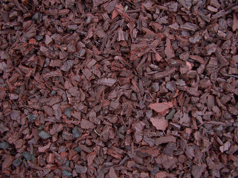 red rubber mulch