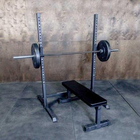commercial grade squat rack