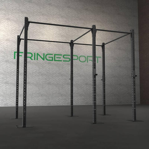 Floor mounted pull-up rig, fully installed. Instructions below