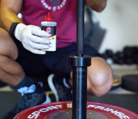 how to clean a barbell