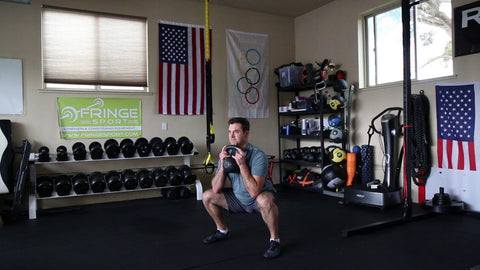 kettlebell squats