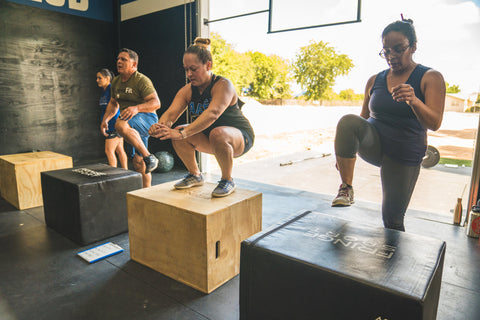 box jumps