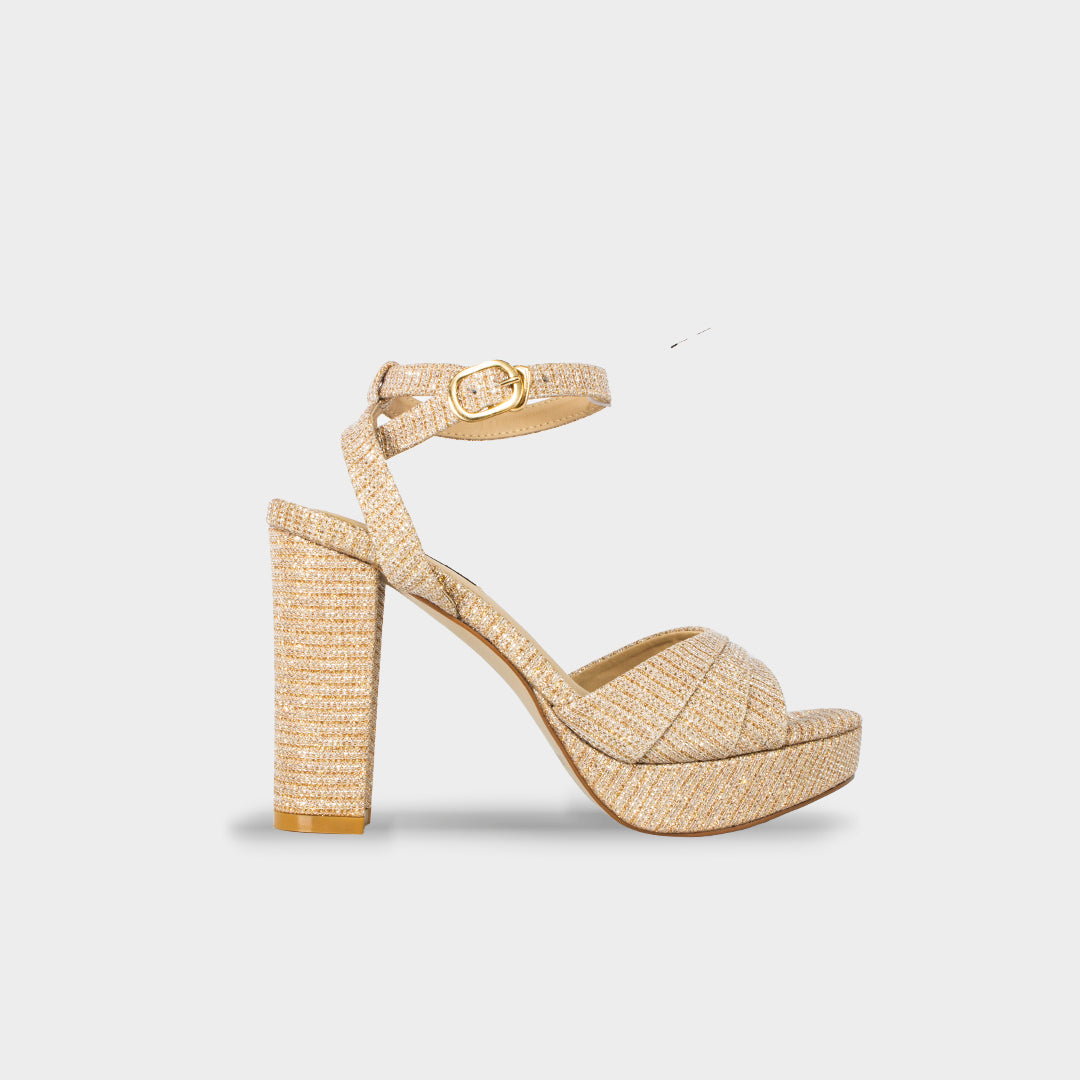 Claudia Sandals (Beige) – Zanea Shoes