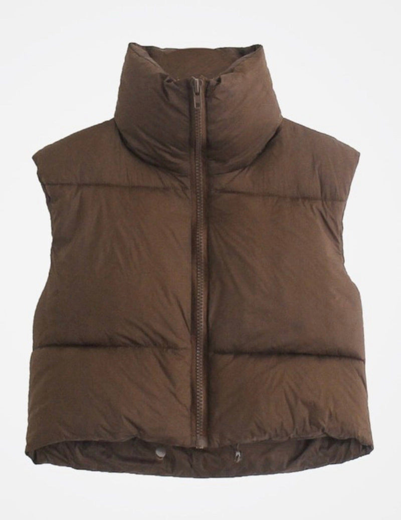The London Puffer Vest Tops 