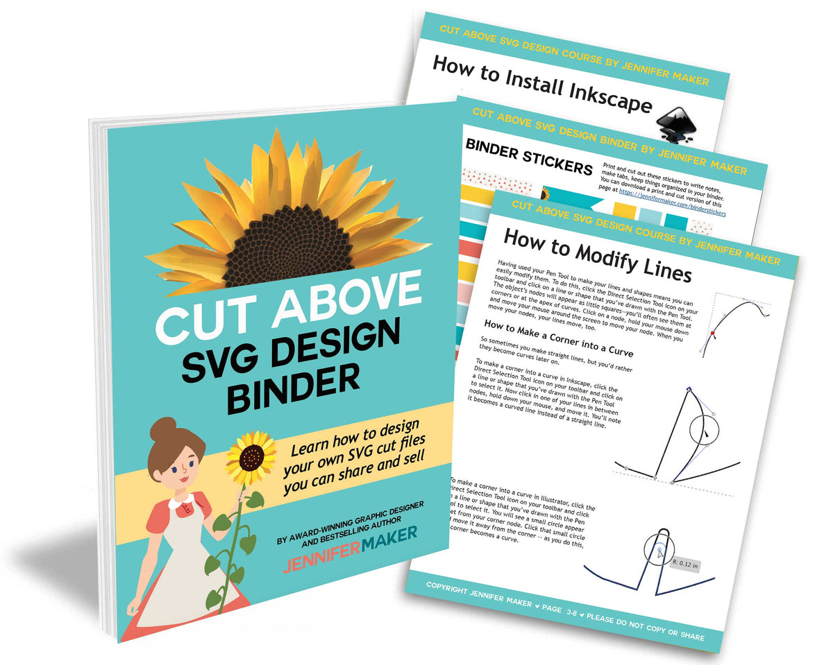 Download CUT ABOVE SVG Design Binder: Learn how to design your own ...