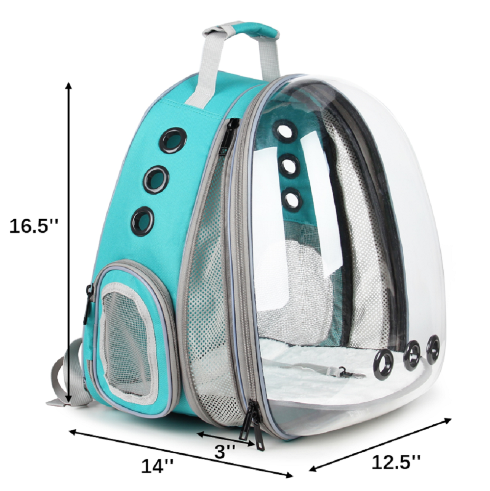 CAT BUBBLE BACKPACK WITH CLEAR WINDOW FOR HIKING【Front Expandable