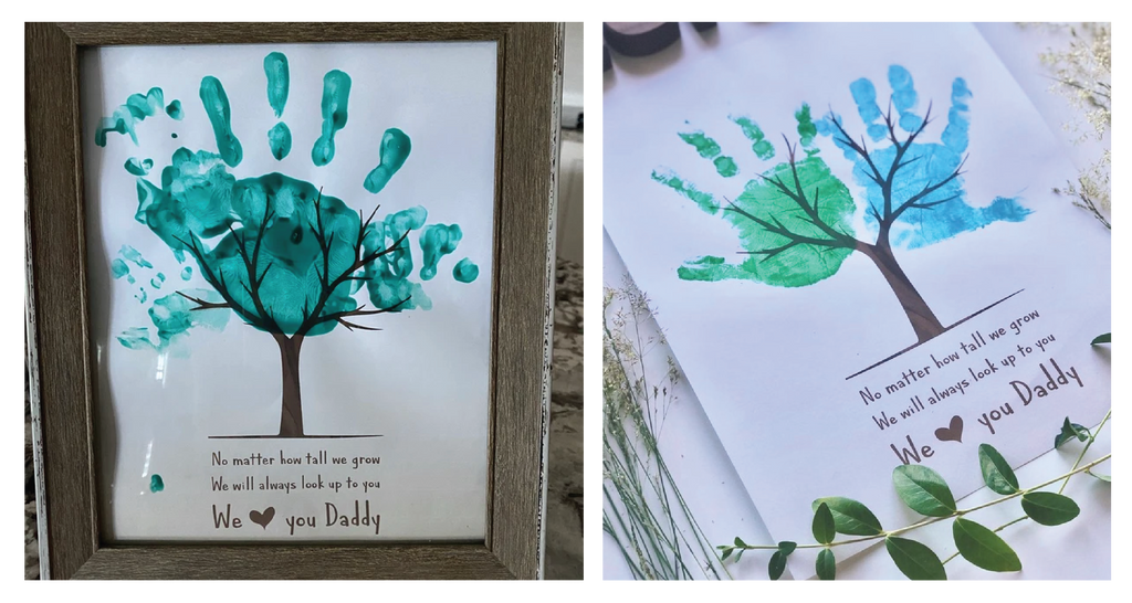 print it off handprint and footprint art craft baby kids