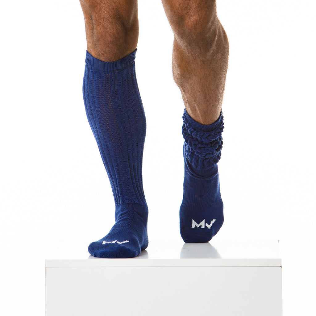 Blue Long Gym Socks – SMOKE \u0026 SODA