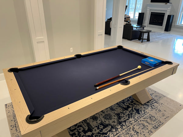 olhausen encore pool table monterrey maple detail