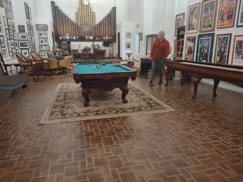 olhausen st. charles pool table and shuffleboard