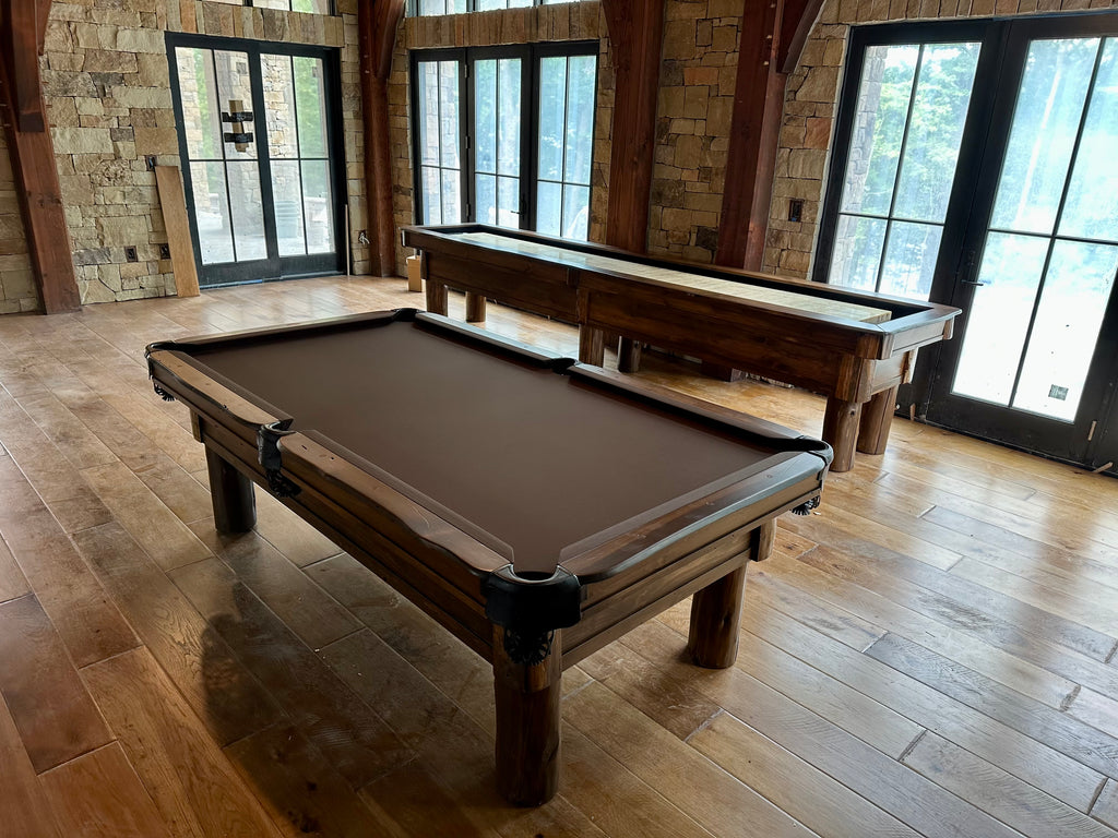 olhausen pinehaven pool table deep creek maryland cabin main