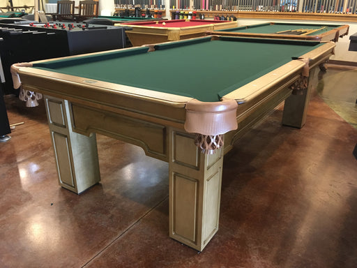 1990 Olhausen Oak and Brass Pool Table at 1stDibs  pool table pink, pink  pool tables, pink pool table felt