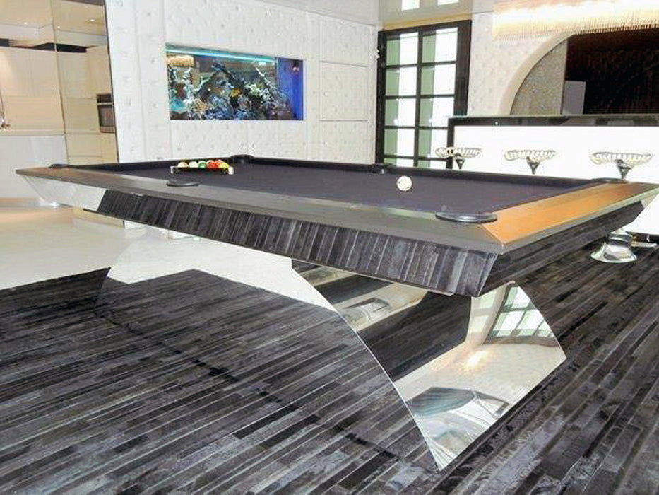 modern billiard table