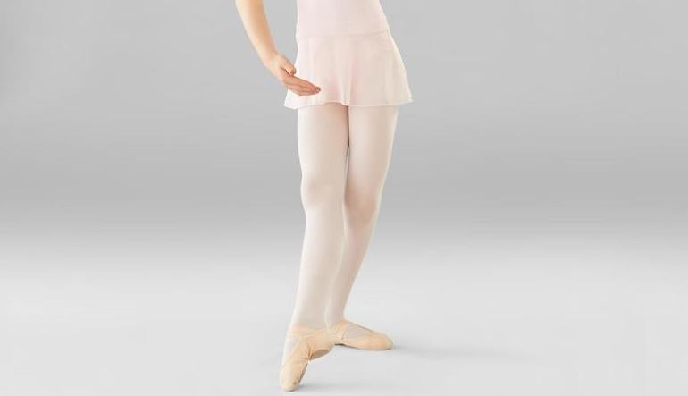 Justaucorps danse classique rose pale manches courtes fille - Decathlon