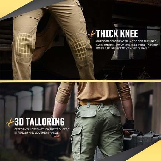 Men's Outdoor Multi Functional Tactical Pants Multi Pocket - Temu