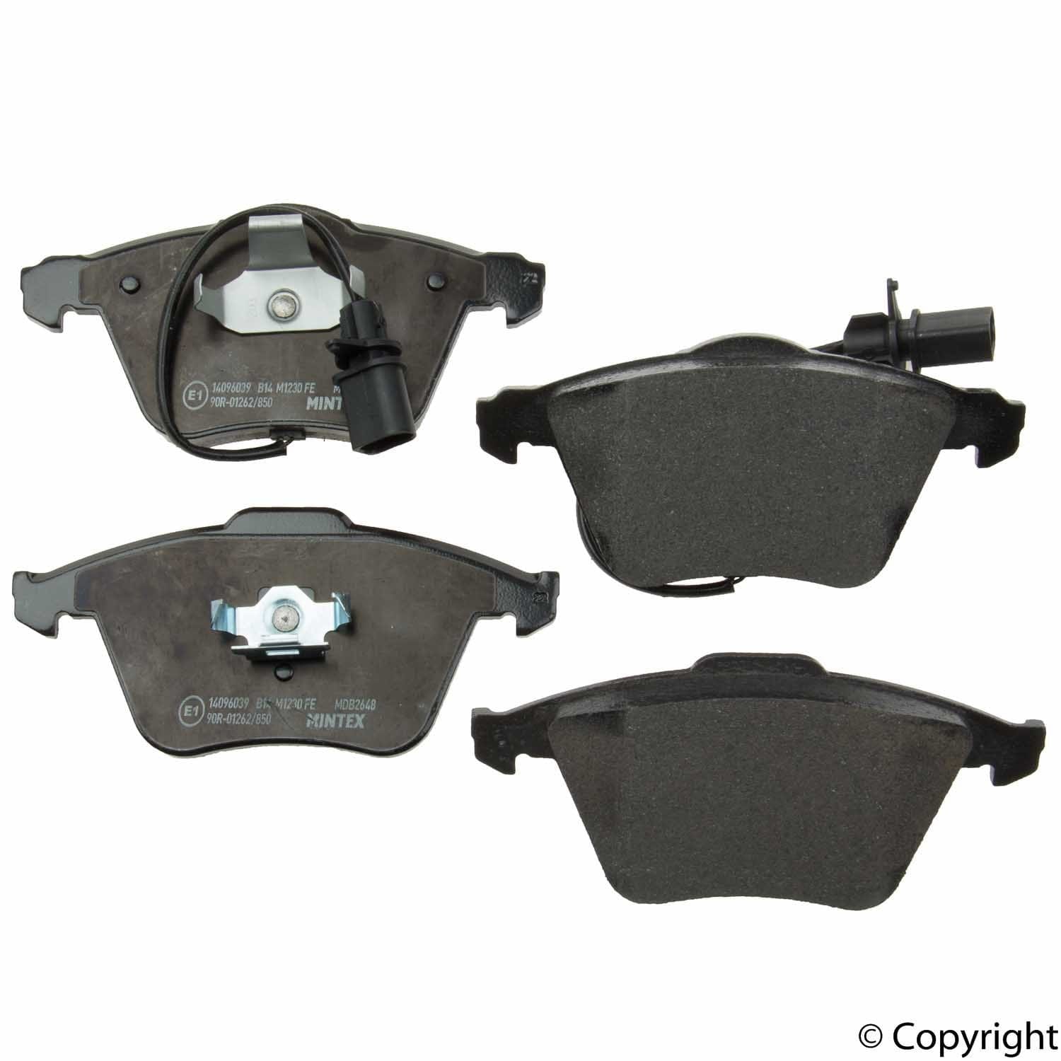 Front Disc Brake Pad Set Audi B7 A4 S4 / A6 (Mintex)