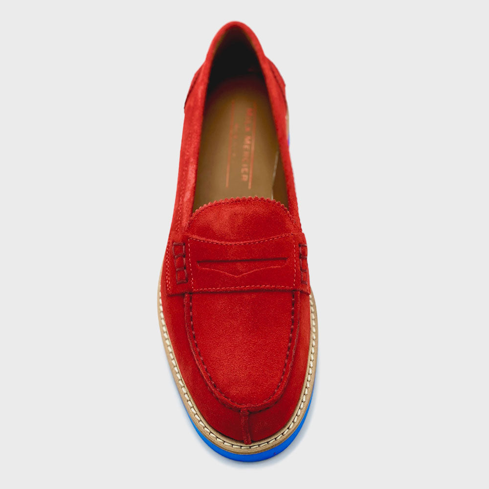 mila suede loafers