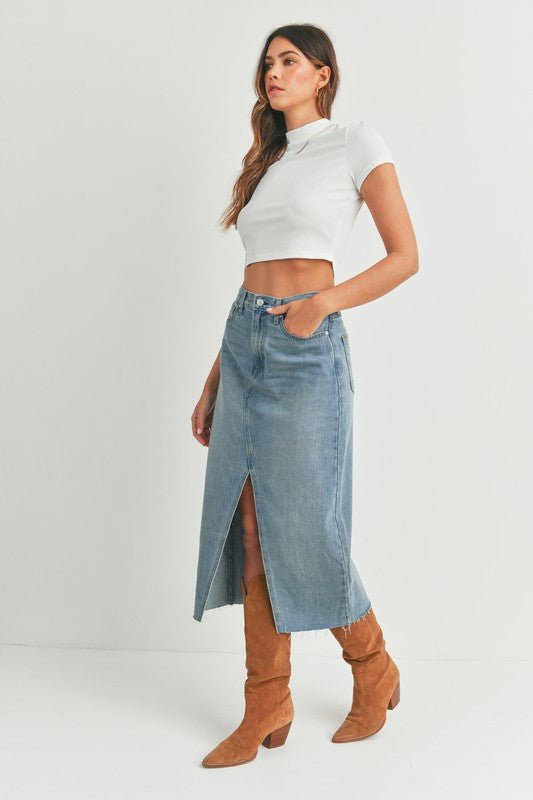 Blue Denim Overalls - The Dragonfly Boutique