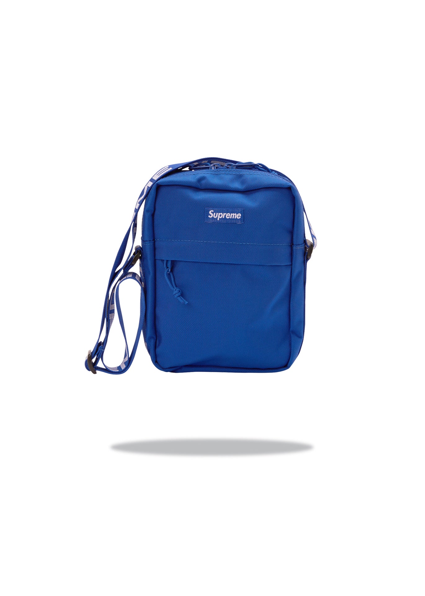 supreme shoulder bag blue