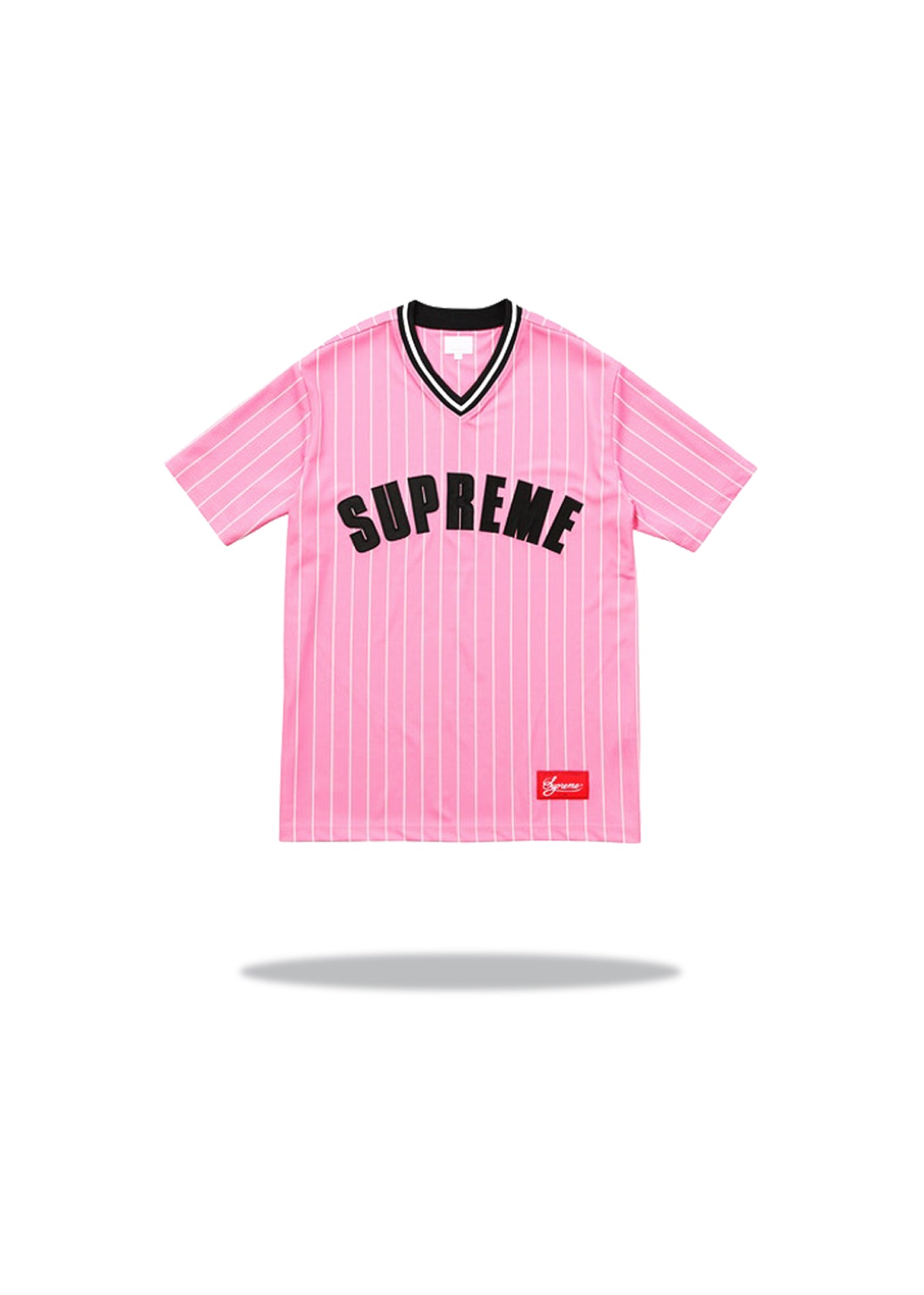 supreme pinstripe jersey