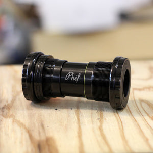 OUTBOARD BOTTOM BRACKET ALUMINUM (BLACK/SHIMANO) – BICYCLE STUDIO