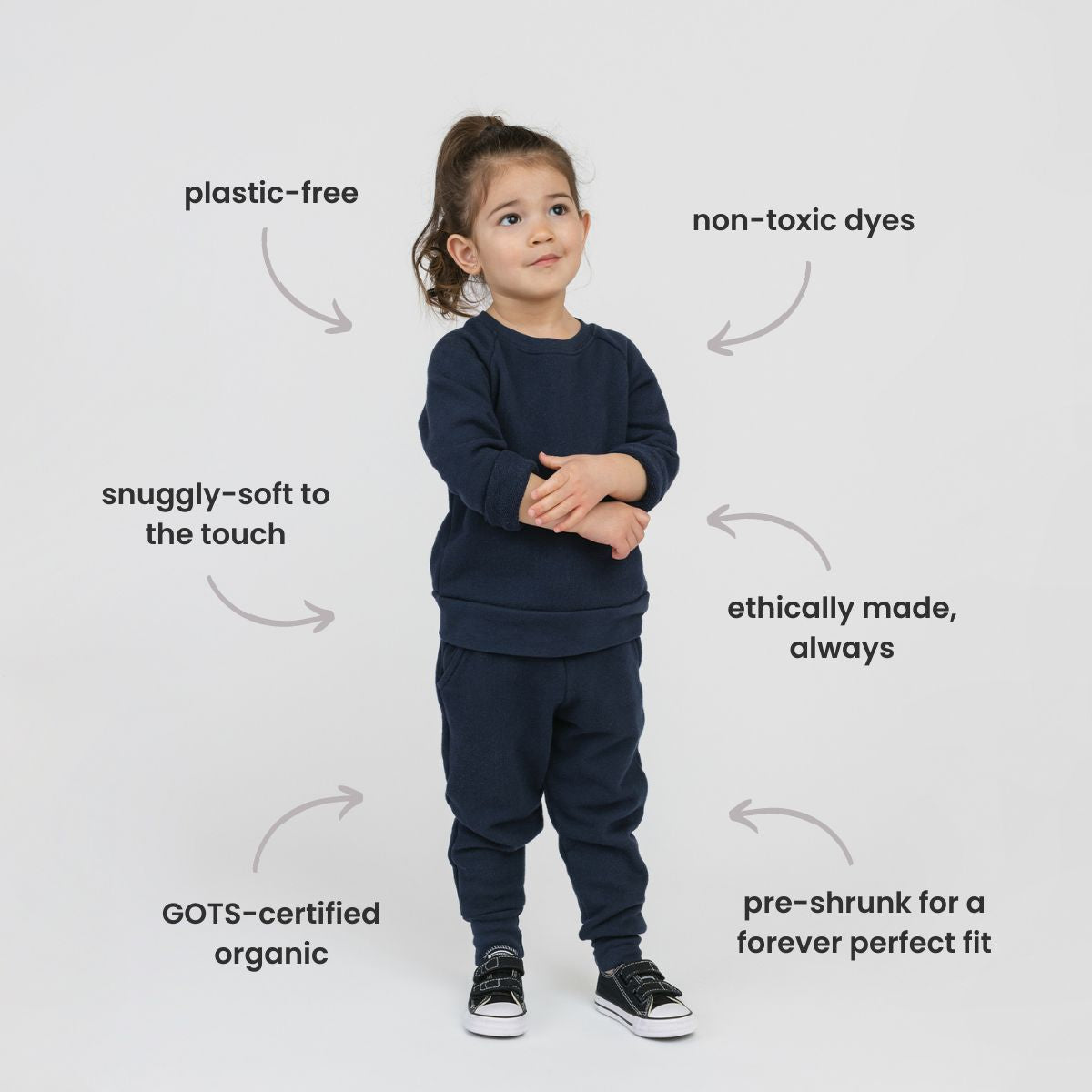 Cozy Crew Raglan | Sustainable Cool Kids Clothes | Sweatshirts