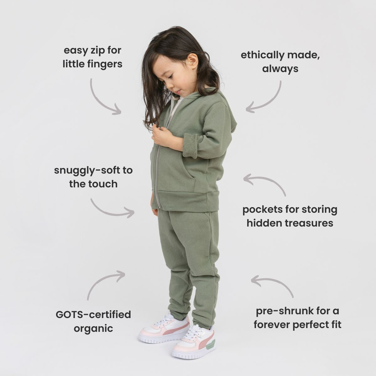 Cozy Hoodie | Sustainable Cool Kids Clothes | Hoodies