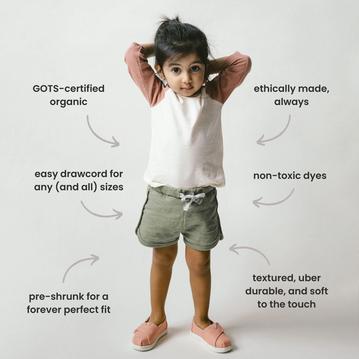 Mod Play Shorts | Sustainable Cool Kids Clothes | Shorts