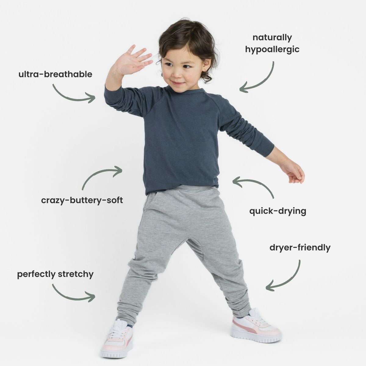 Flow Scoop Top | Sustainable Baby + Kids Clothes