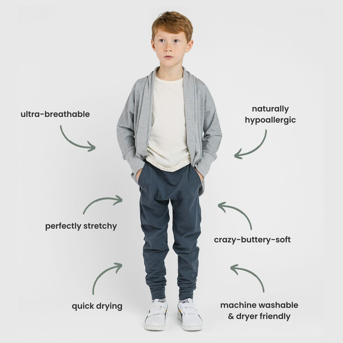 Flow Slouch Pants | Sustainable Baby + Kids Clothes