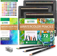 Norberg & Linden Colored Pencils for Adult Coloring, Premium  72 Color Pencils, Soft Core Coloring Set, Art Craft Supplies Gift for Kids  and Beginners : Arts, Crafts & Sewing