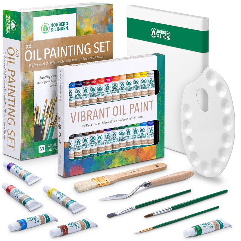 Norberg and Linden Art Set (19 Pieces)