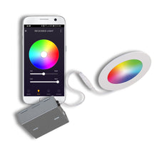 Load image into Gallery viewer, 4&quot; Wi-Fi RGB LED Tunable Slim Recessed Fixture Kit-White (4-Pack with Switch)