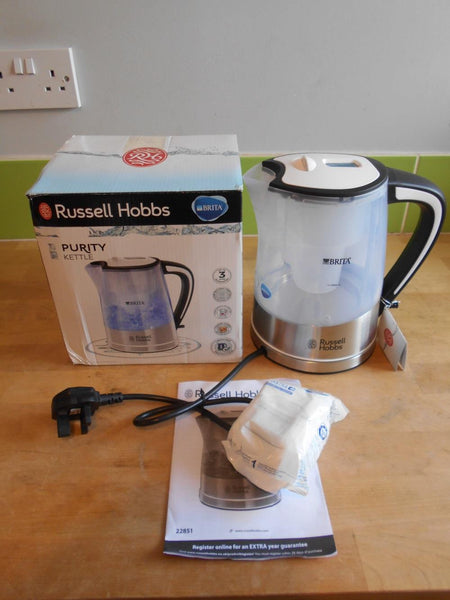 russell hobbs brita filter purity kettle