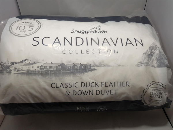 Snuggledown Scandinavian Duck Feather And Down Duvet 10 5 Tog