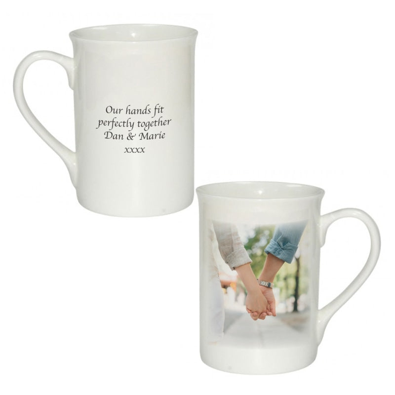 personalised porcelain cup