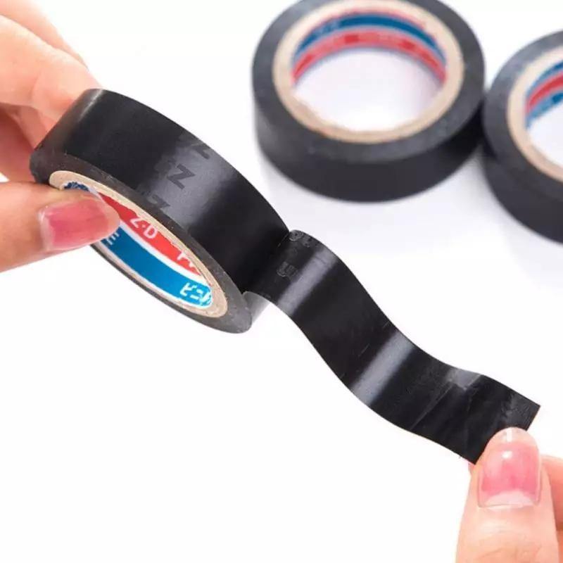 Black Vinyl Electrical Insulation Tape Waterproof Self-adhesive