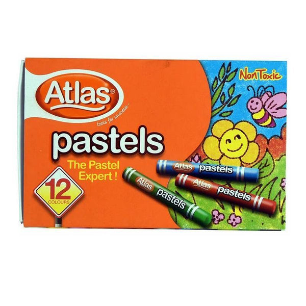 Atlas 12 Color Pencil set for coloring Art pencils for Kids Drawing and  Artwork