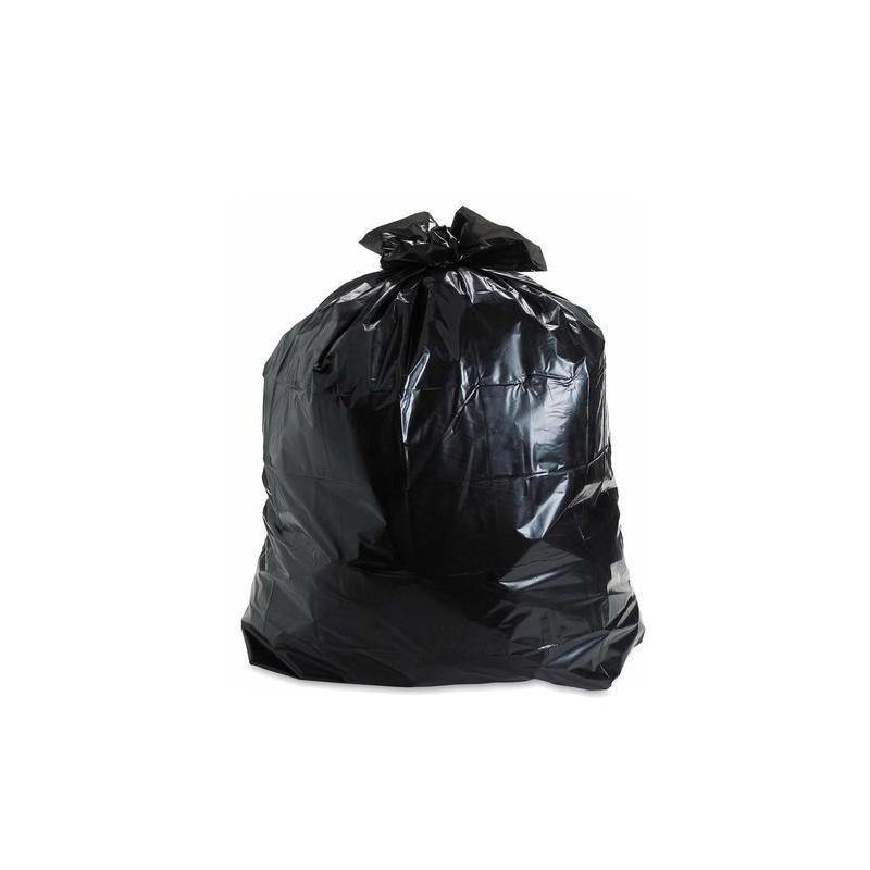 black dustbin bags