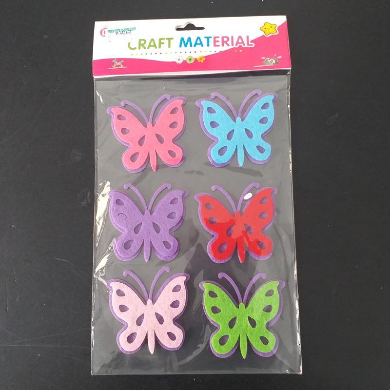 Butterfly Shapes Early Learning Craft DIY - Bamagate