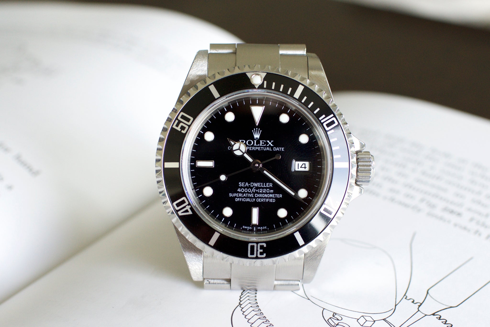 Pre-Owned Luxury Watch Gift Rolex Sea Dweller