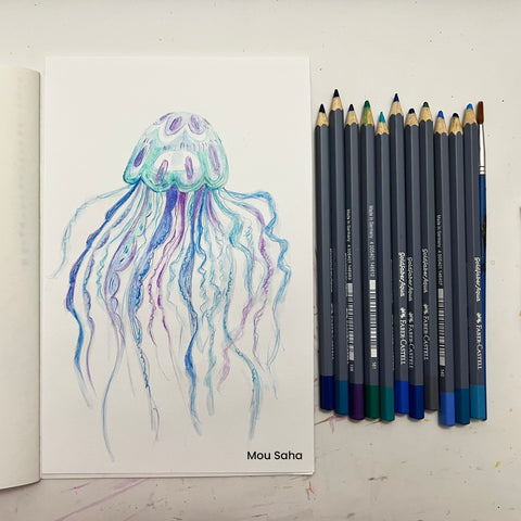 Jellyfish drawing