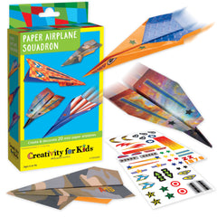 Paper Airplane Squadron - Create and decorate 20 mini airplanes