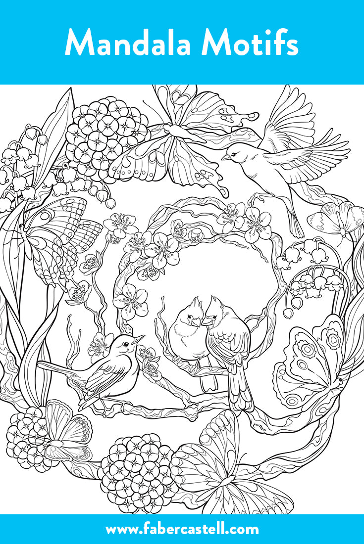 Hedendaags Coloring Pages for Adults - Free Printables – Faber-Castell USA QZ-26