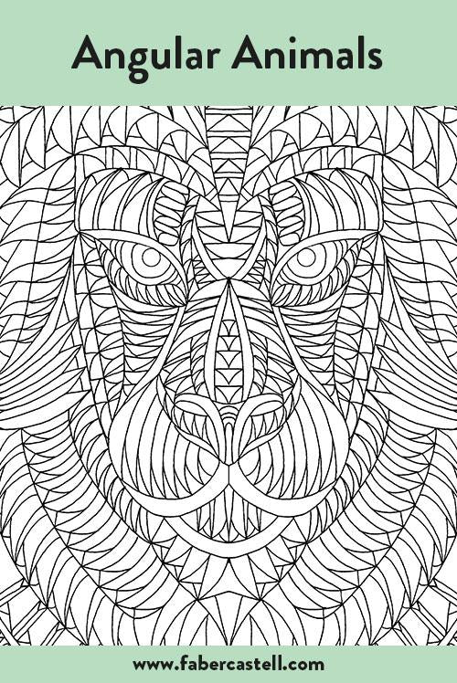 Download Coloring Pages For Adults Faber Castell Usa
