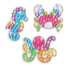 Big Gem Diamond Painting Sea Friends Stickers