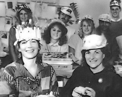 Phyllis and Evelyn with Creativity for Kids Employees