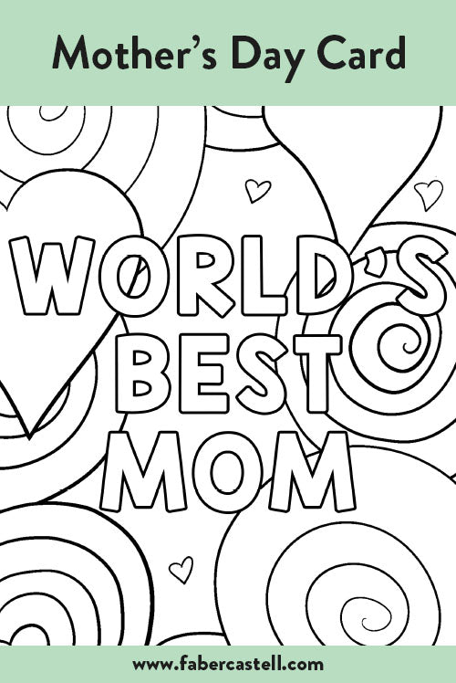 World's Best Mom Mother's Day Card