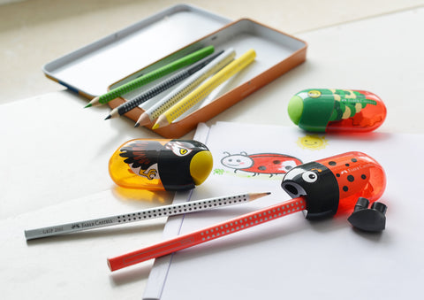 Kids Animal Sharpeners and Grip Pencils